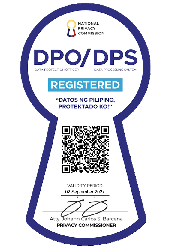 DPC Certificate of Registration Seal